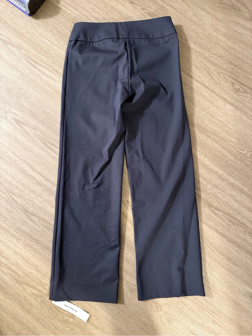 Reformation Palmer Cropped Knit Pant - GREY - Picture 6 of 7